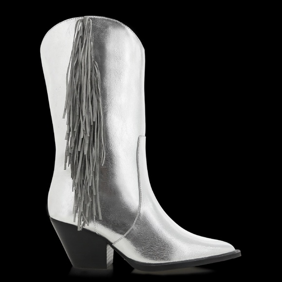 BILLINI ANDI SILVER METALLIC boots - Picture 6 of 6